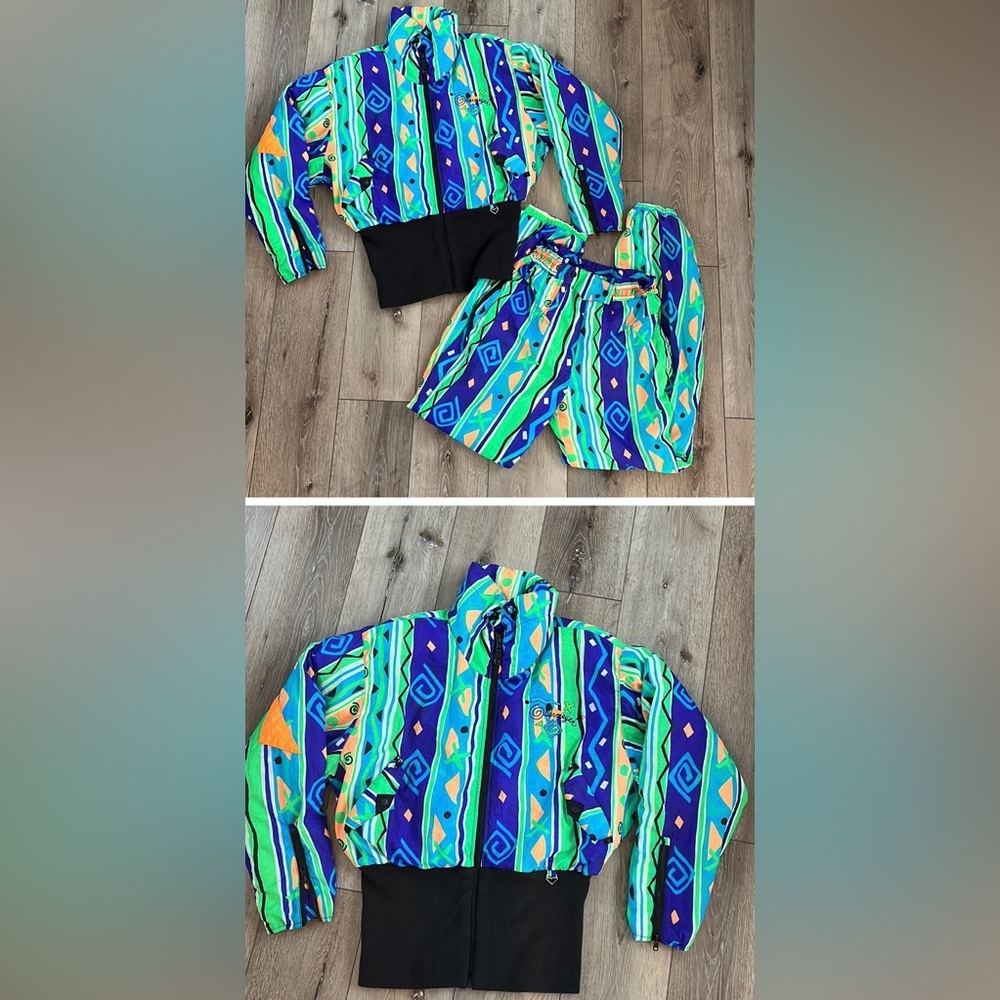 Vintage Obermeyer Snow Set Jacket and Shell Pants
